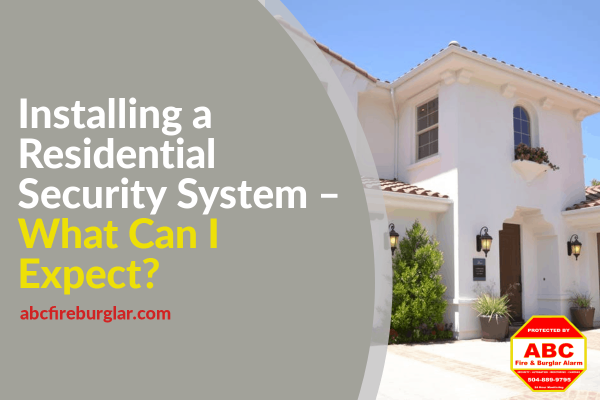 residential security system