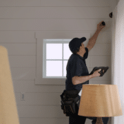 main installing DIY Security System